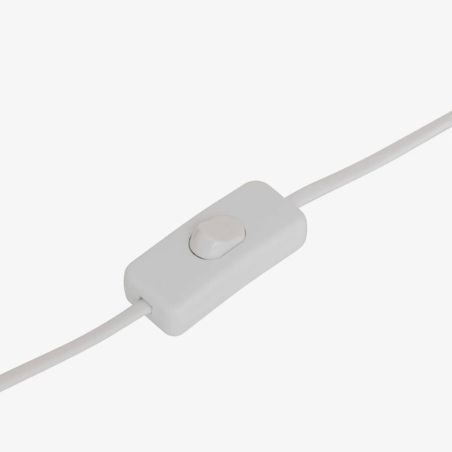 L&aacute;mpara de mesa seta Omira plateada 34cm