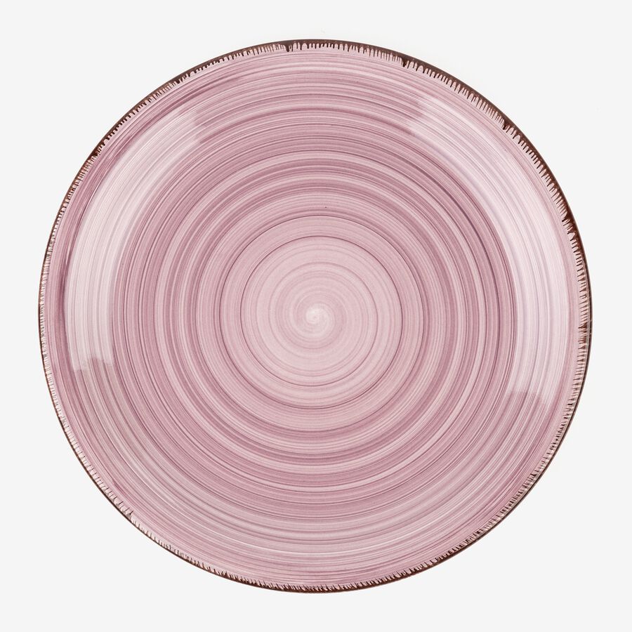 Vajilla de 18 piezas rosa Vita