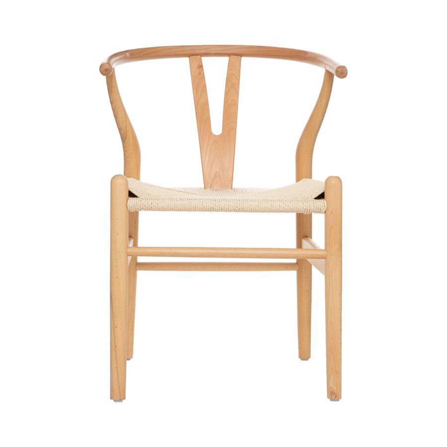 Silla de comedor de madera de haya Irma 56x52x76cm