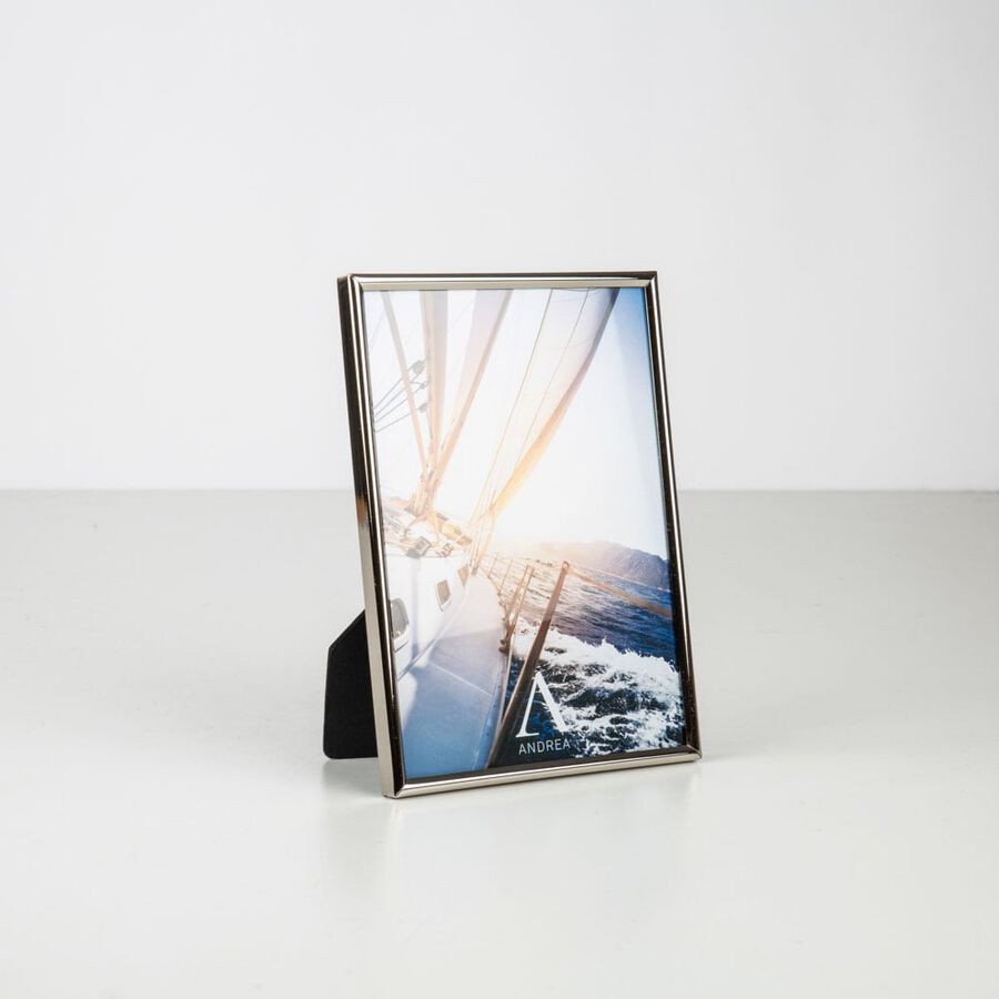 Marco de fotos Slim metal plata 13x18cm