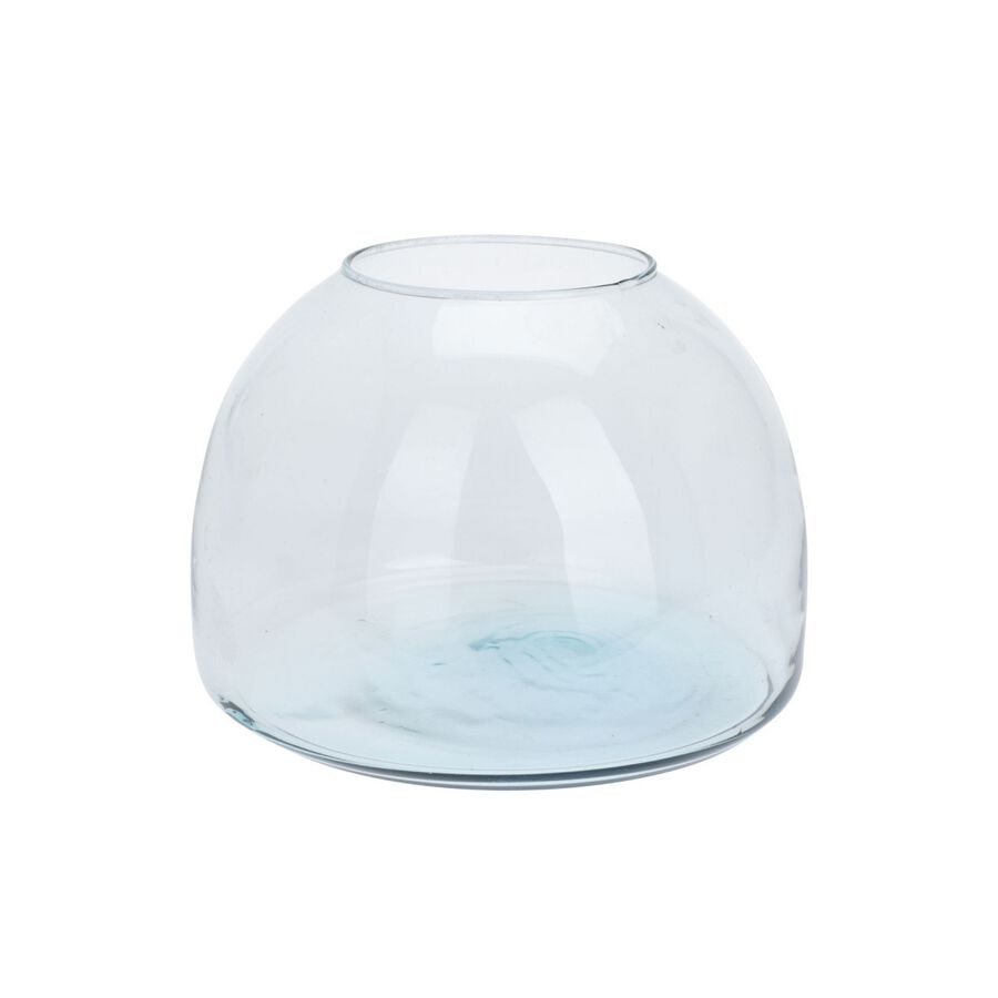 Jarrón de cristal reciclado Adonis Ø22x16cm