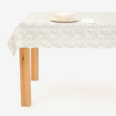 Mantel de algod&oacute;n reciclado Oxalis 135x200cm
