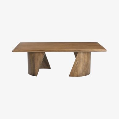 Mesa de centro de madera de mango Viena 120x65x46cm Clau&Chloe