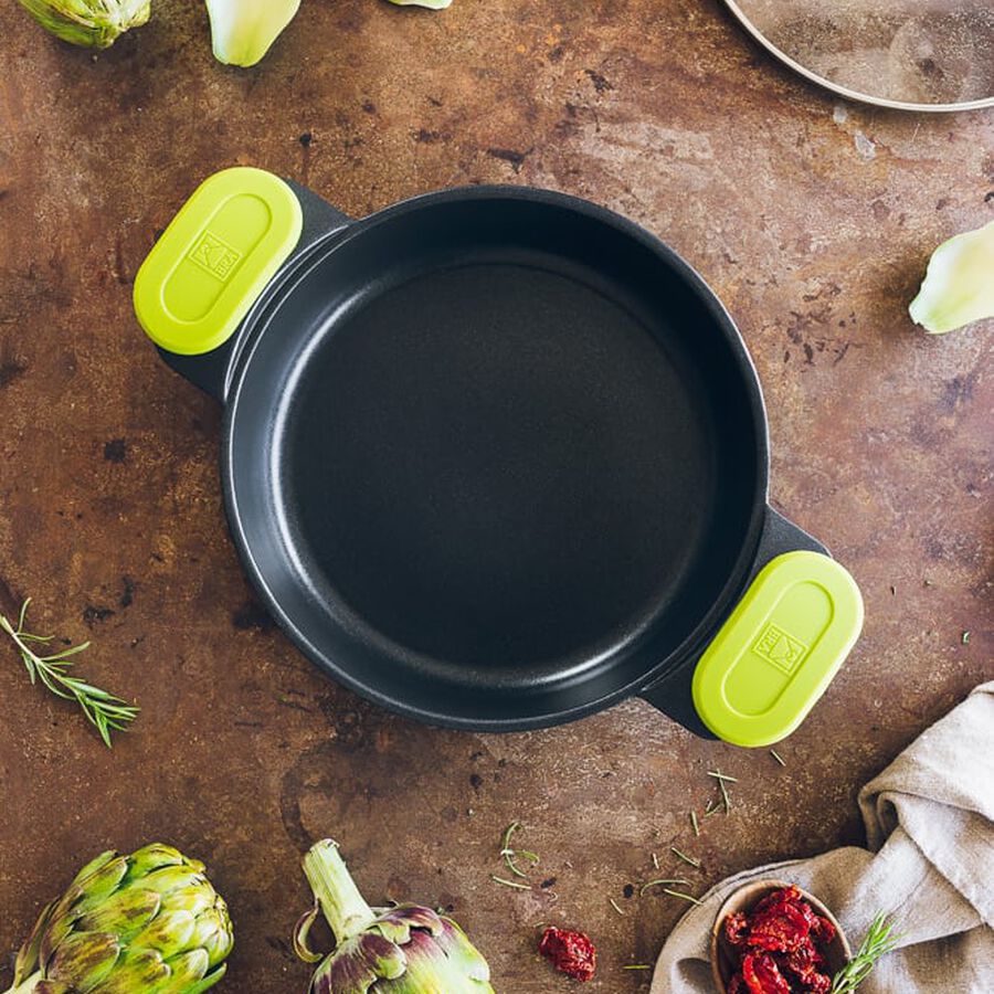 Cacerola baja de aluminio Foodie de Bra Ø32cm