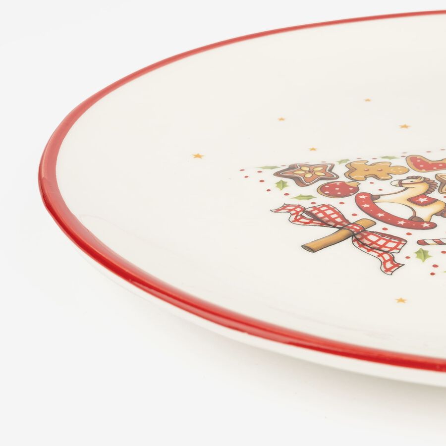 Plato de cerámica Árbol Navidad Ø30cm