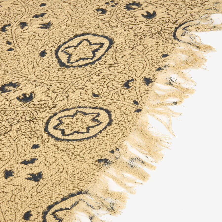 Plaid de algodón flores Mia 130x170cm Clau&Chloe