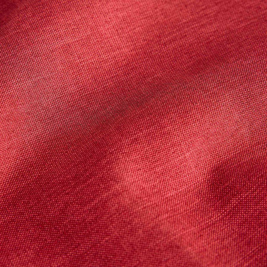 Camino de mesa rojo bordado Abetos 50x150cm