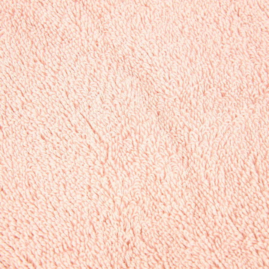 Alfombra de baño de algodón rosa Vic 70x50cm