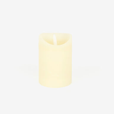 Vela LED crema 7x10cm