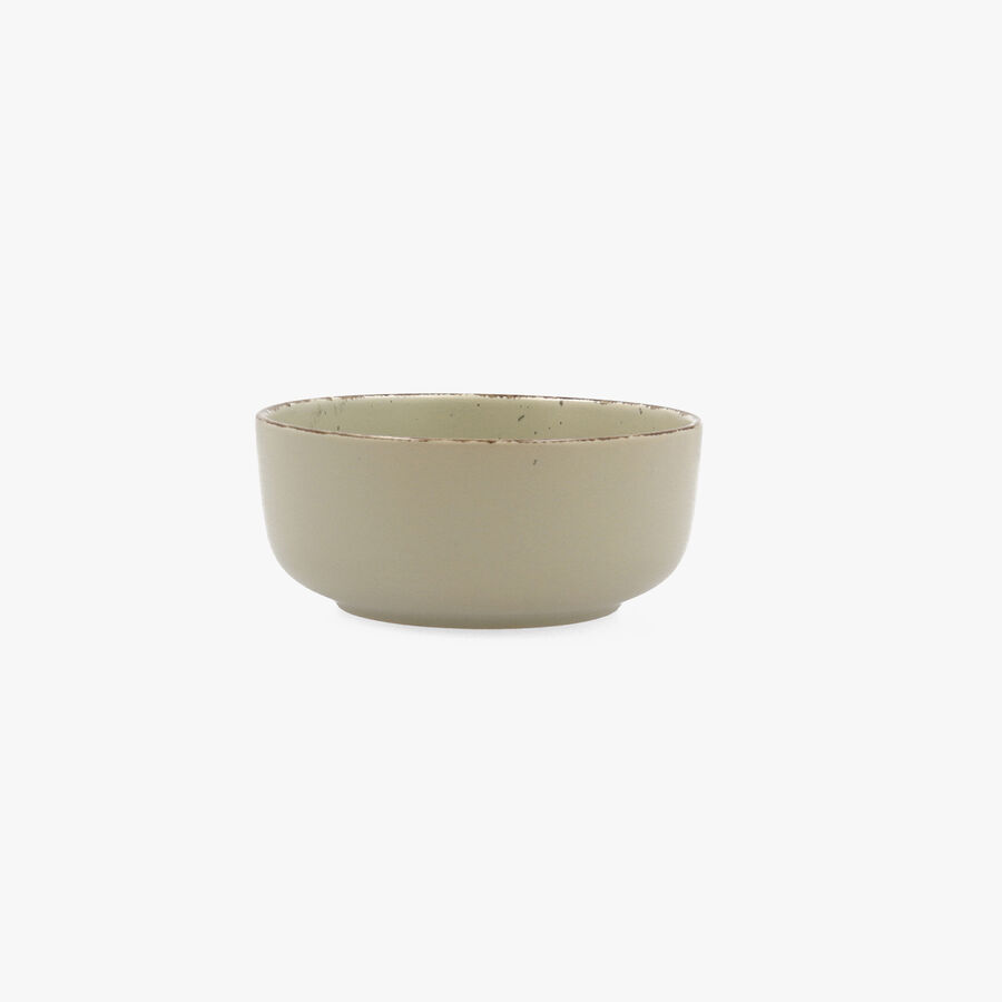 Bol de cer&aacute;mica verde Iria &Oslash;15cm