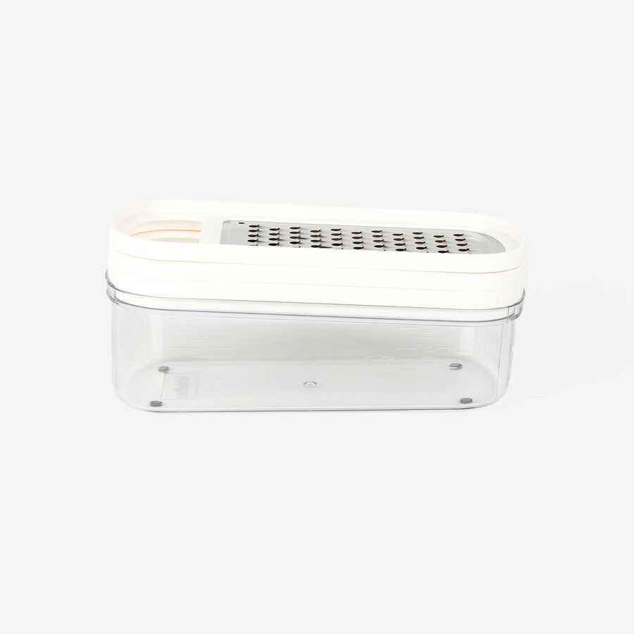 Set de 3 ralladores con contenedor 24x10x9cm