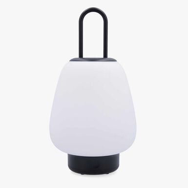 Lampara de vidrio para exterior con usb Nora