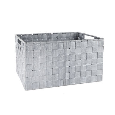 Contenedor con asas trenzado Aran 33x23x18cm