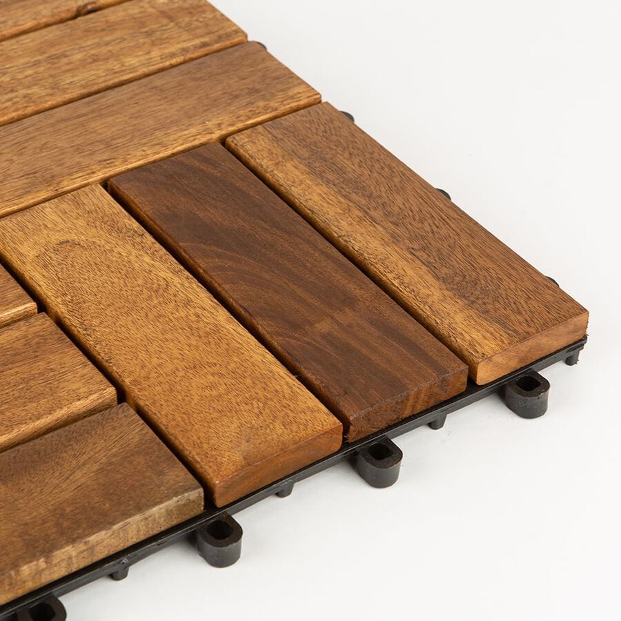 Loseta para jard&iacute;n de madera de acacia