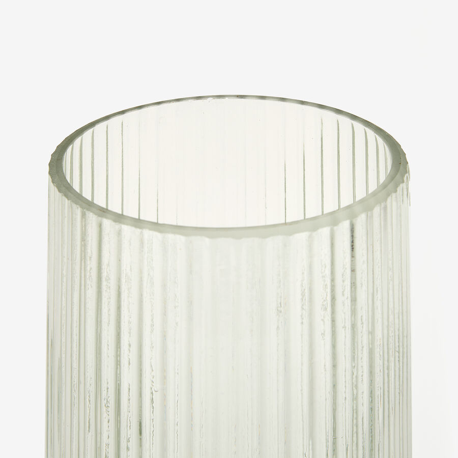 Jarrón de cristal Aura Ø13x20cm