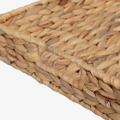 Bandeja Eden de fibra natural de junco 45x32cm