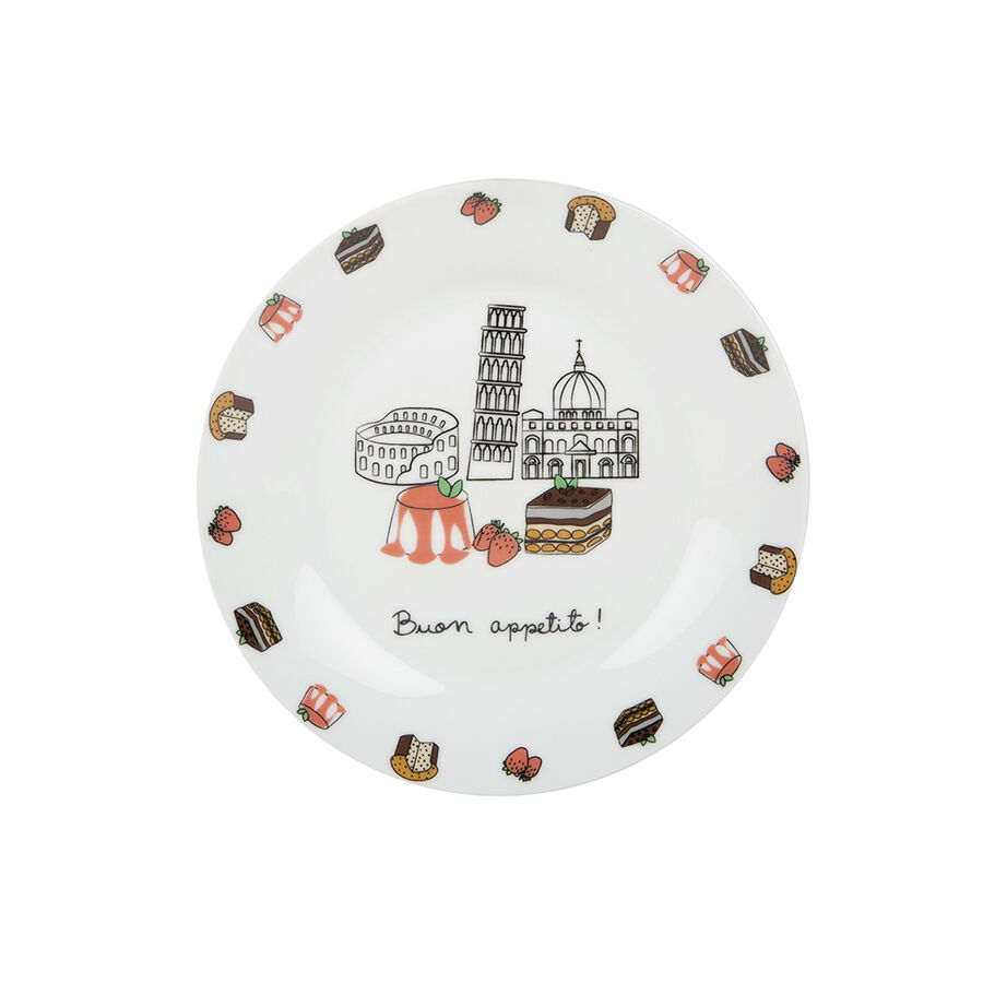 Vajilla 18 Piezas Porcelana Italia