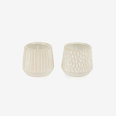 Vela cerámica surtida de 6cm Ártico