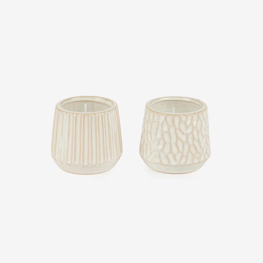 Vela cerámica surtida de 6cm Ártico