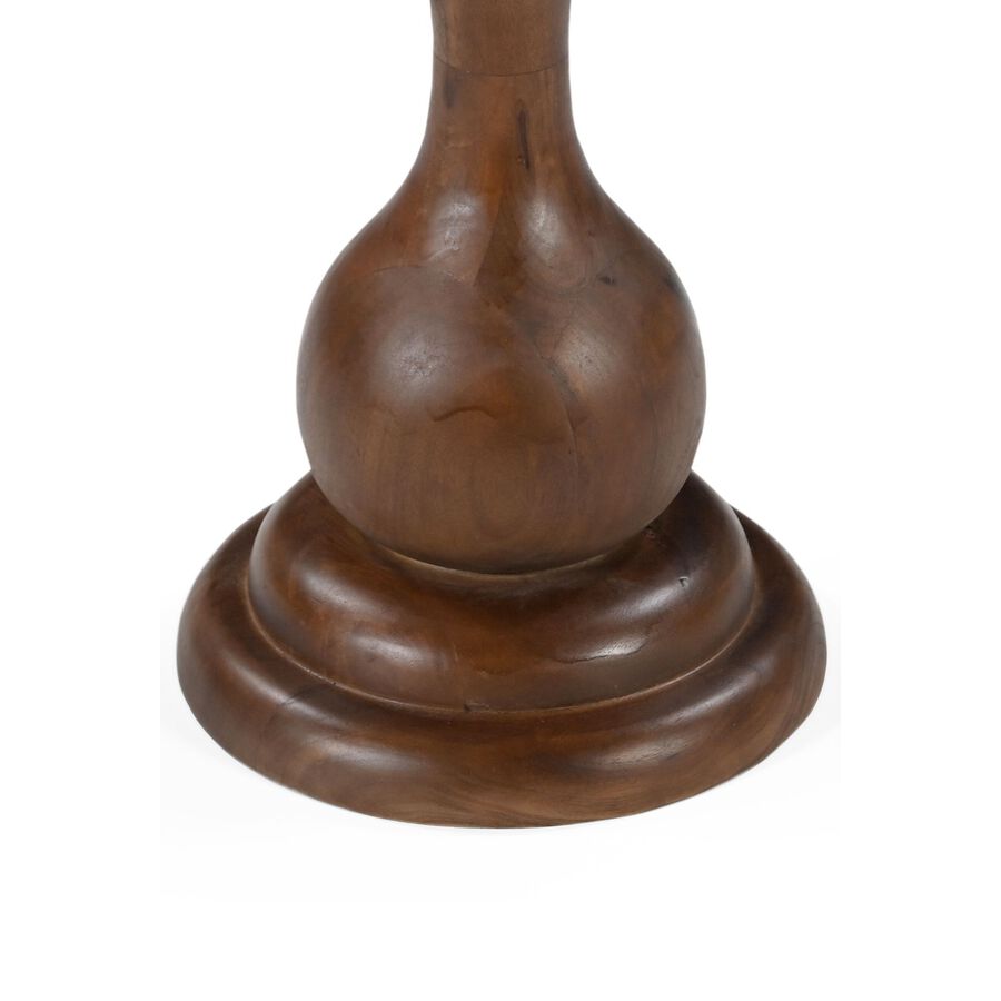 Mesa auxiliar de m&aacute;rmol Essen &Oslash;40x45cm Clau&Chloe