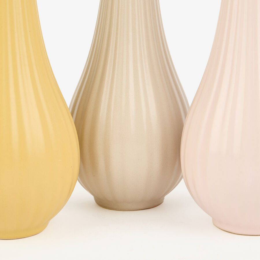 Jarr&oacute;n de porcelana Cinza &Oslash;12x11cm