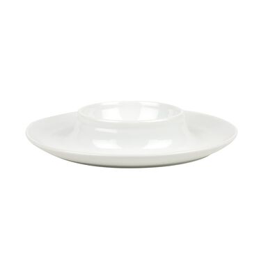 Plato de aperitivos de porcelana Niege &Oslash;26cm