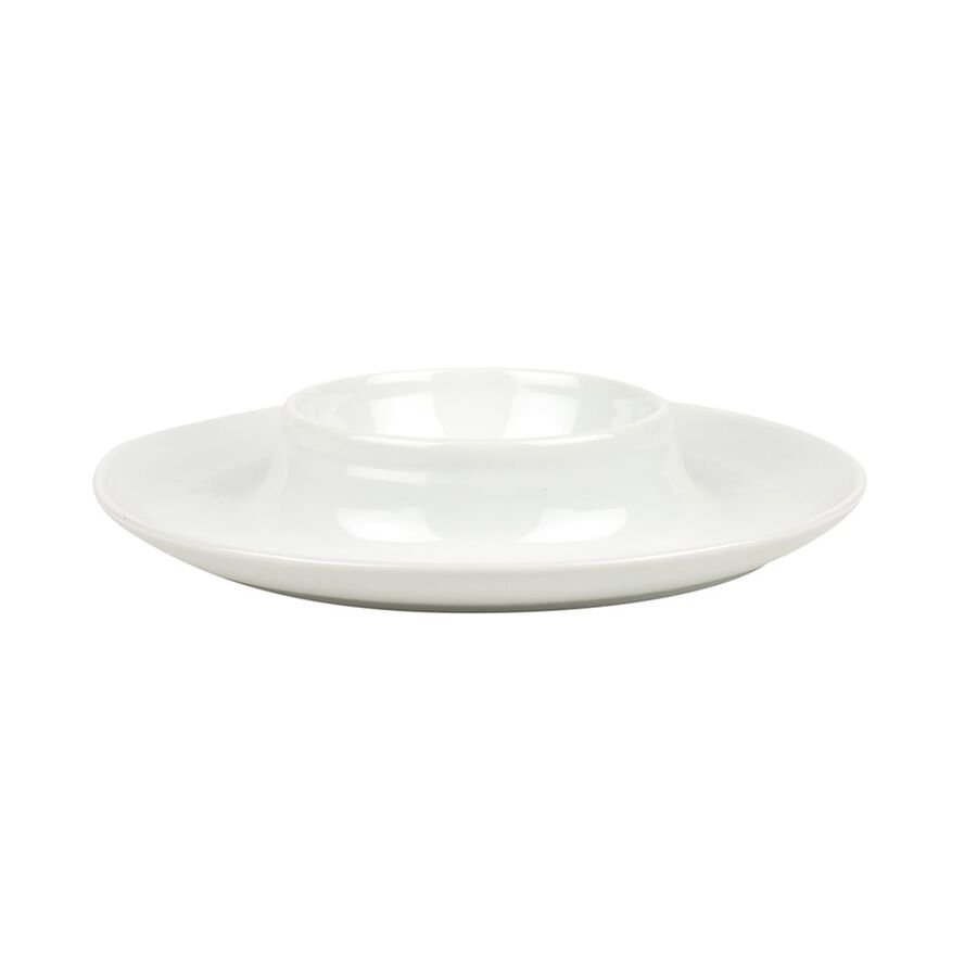 Plato de aperitivos de porcelana Niege &Oslash;26cm