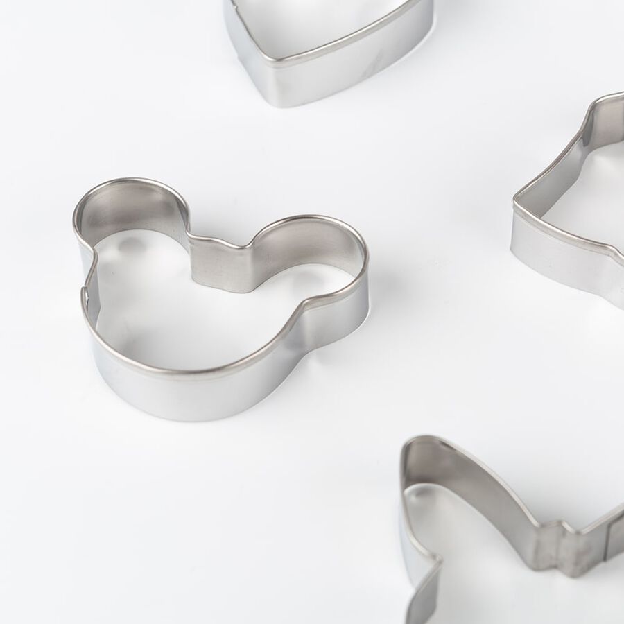 Set de 10 formas para cortar galletas de acero inoxidable