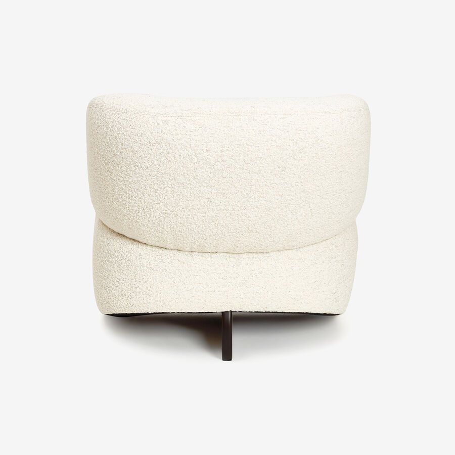 Butaca blanca Telma 82x91x75cm Clau&Chloe