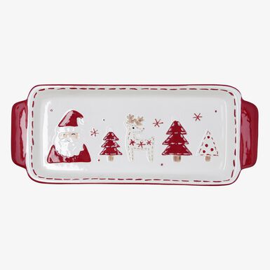 Bandeja de servir Santa de dolomita 38x16cm Clau&Chloe