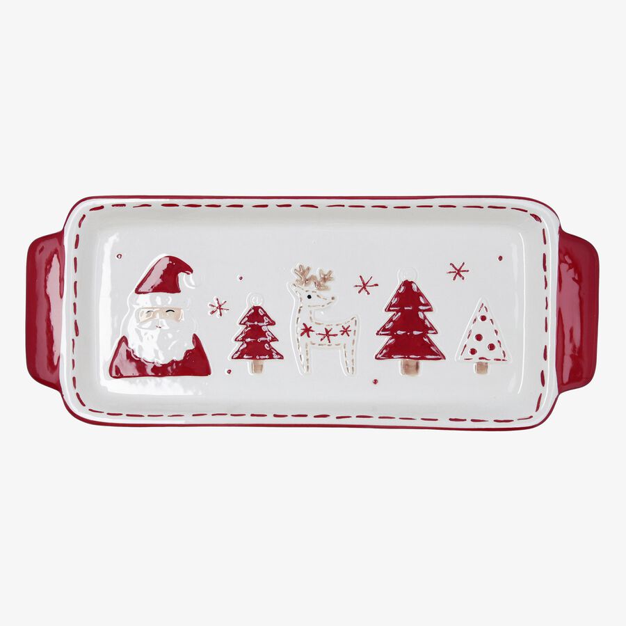 Bandeja de servir Santa de dolomita 38x16cm Clau&Chloe