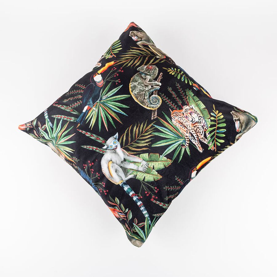 Funda de cojín de velvet Carola 45x45cm