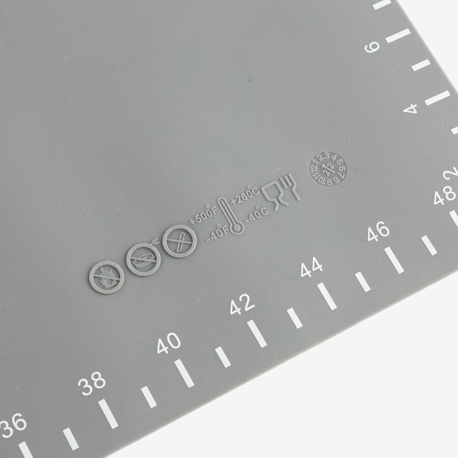 Tapete antiadherente de silicona con medidas 35x40cm