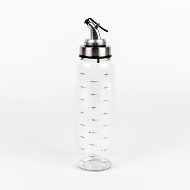 Aceitera con dosificador de acero inoxidable Len