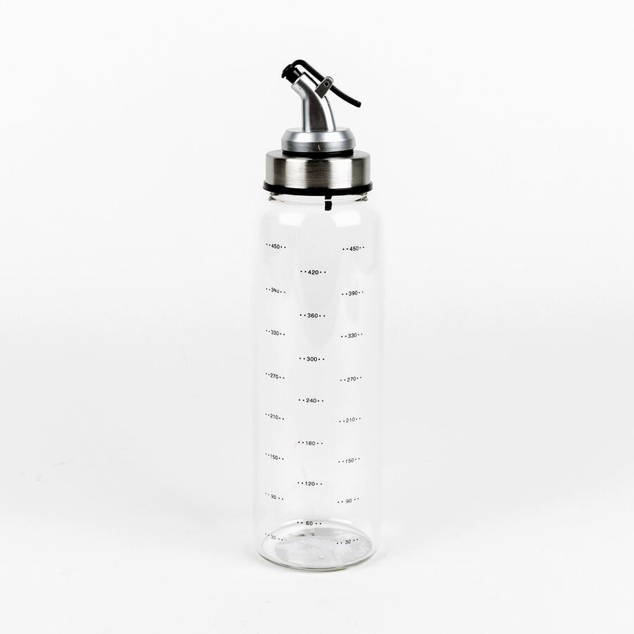 Aceitera con dosificador de acero inoxidable Len