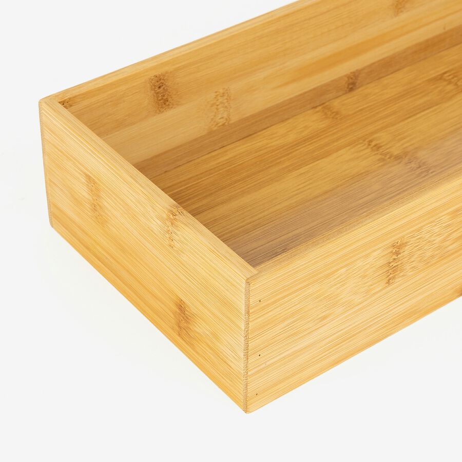 Organizador de bamb&uacute; 38x15x7cm
