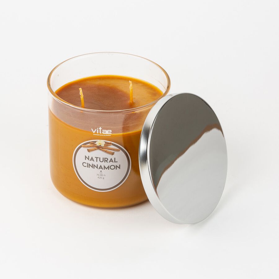 Vela aroma canela 420gr Vitae