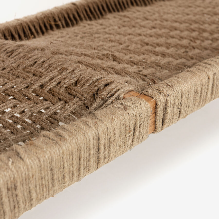 Aparador de madera de acacia con estante Bolt 180x45x80cm Clau&Chloe