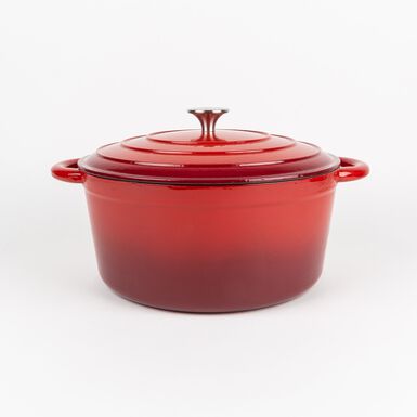 Olla roja de hierro fundido esmaltado Rauta &Oslash;28x13cm