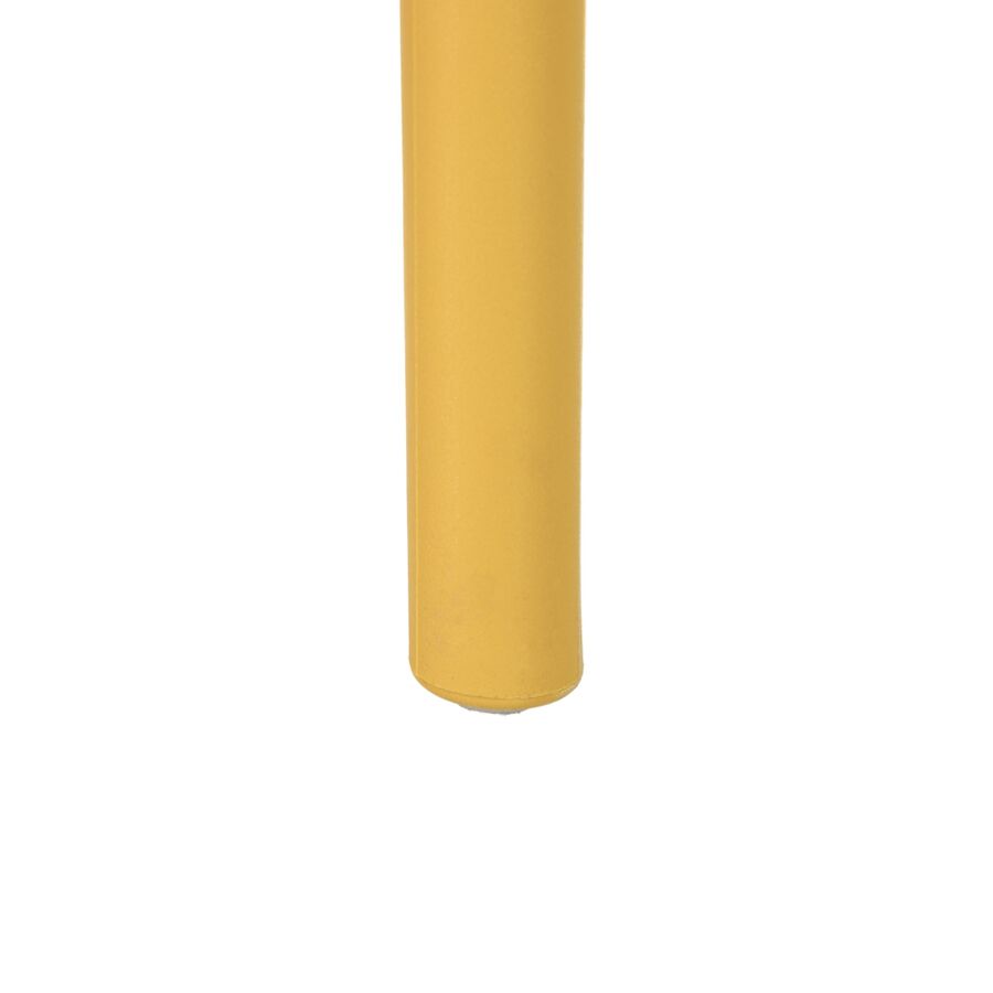 Set de 4 sillas de comedor amarillo Marin 43x53x85cm