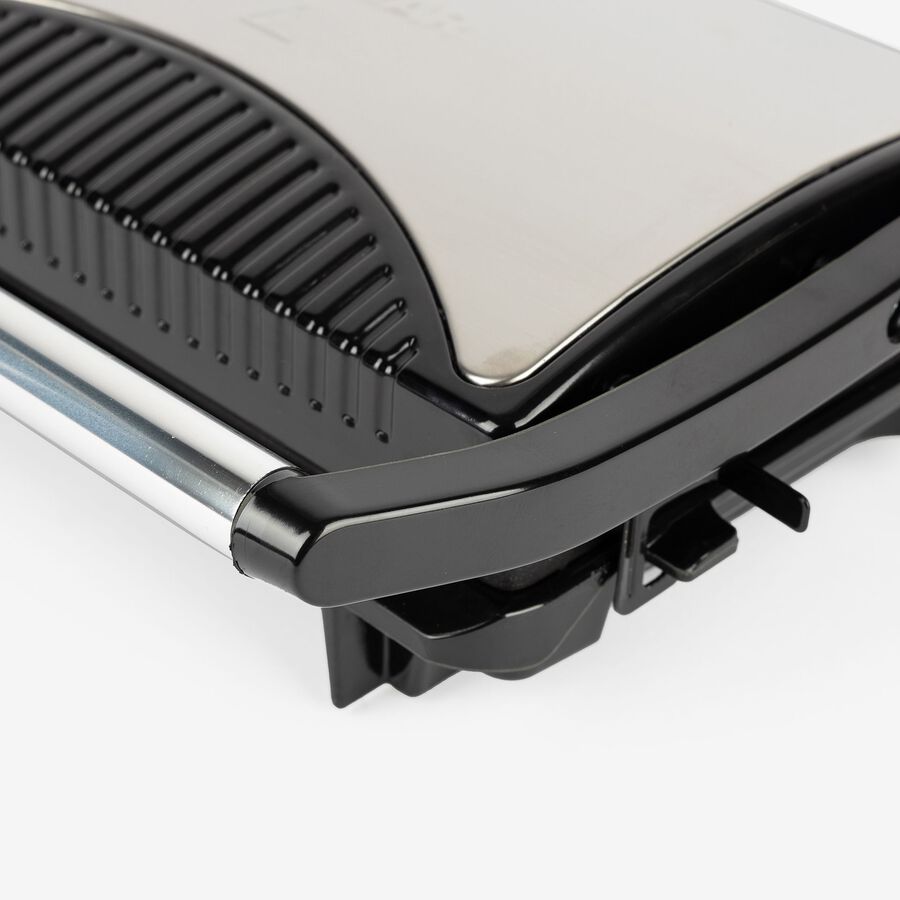 Grill el&eacute;ctrico de acero inoxidable Tristar 700w