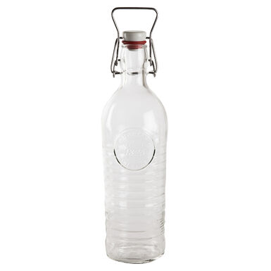Botella de agua de vidrio Officina 1825 1,2L - Bormioli