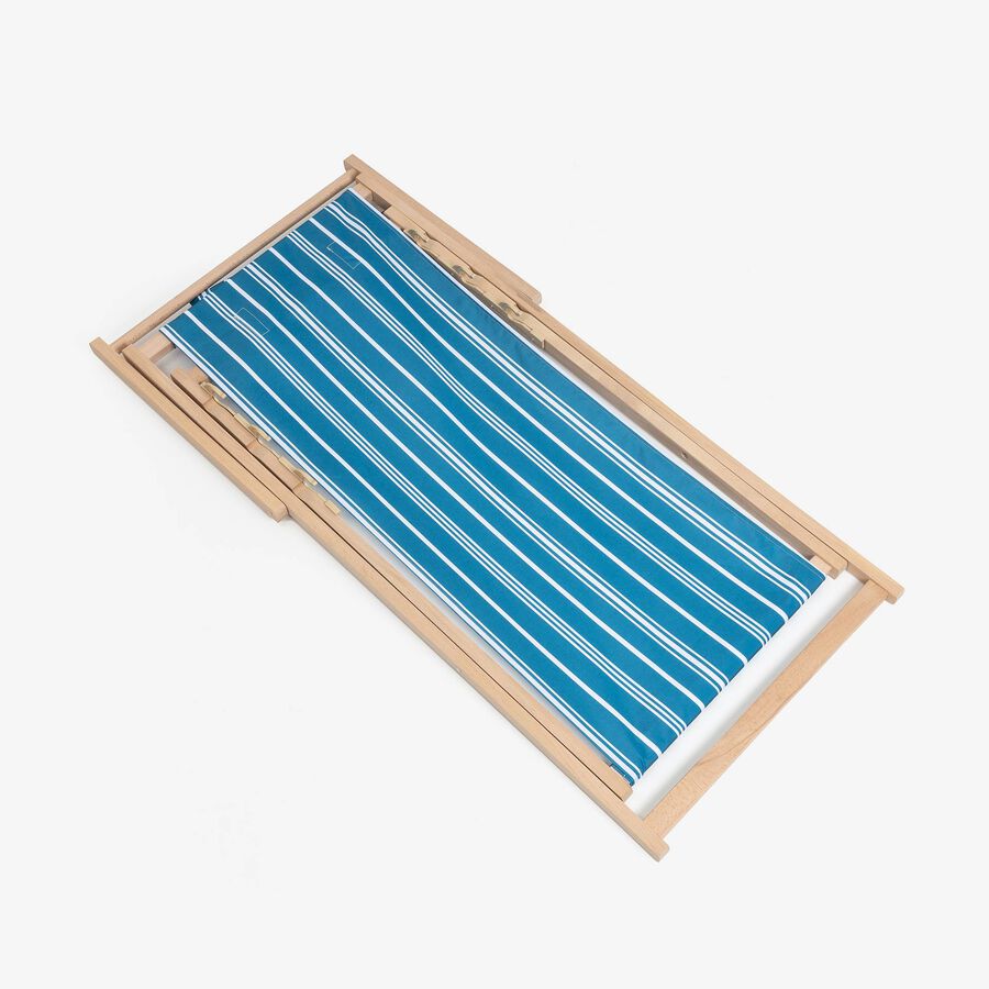 Hamaca madera haya azul Caracas 118cm