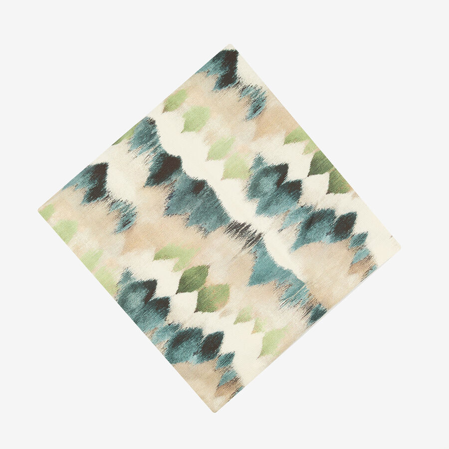 Funda de cojín de algodón cuadrada Viridia 45x45cm