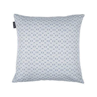 Funda de coj&iacute;n de algod&oacute;n azul Caney 45x45cm