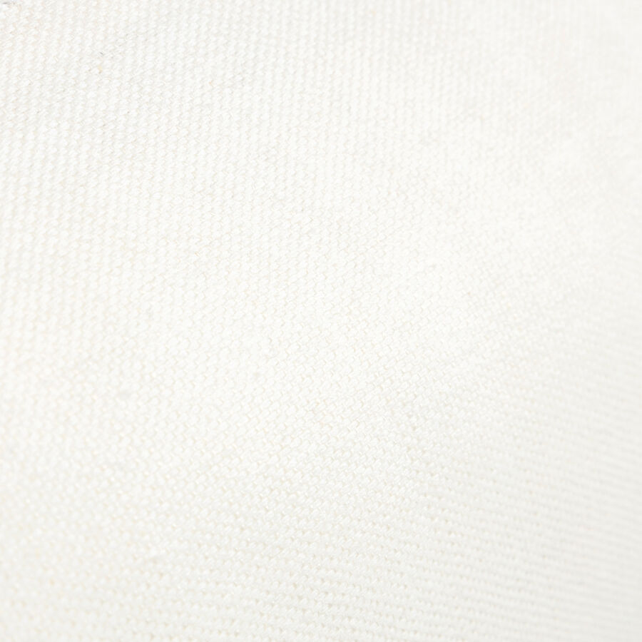 Sofá de 3 plazas de lino blanco Ibi 200x105x100cm Clau&Chloe