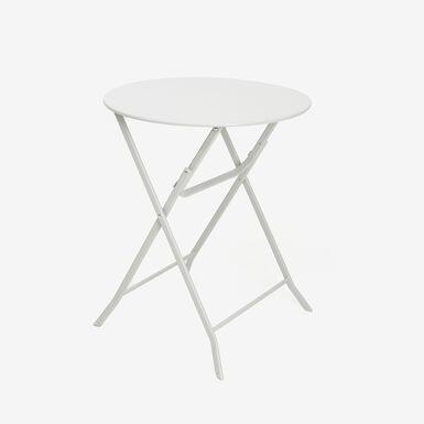 Mesa de jardín plegable gris Bistro Ø60x70cm