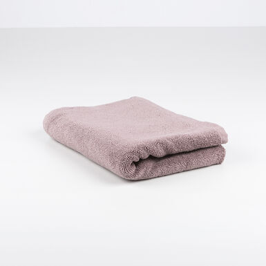 Alfombra de ba&ntilde;o algod&oacute;n Berenjena 50x70cm