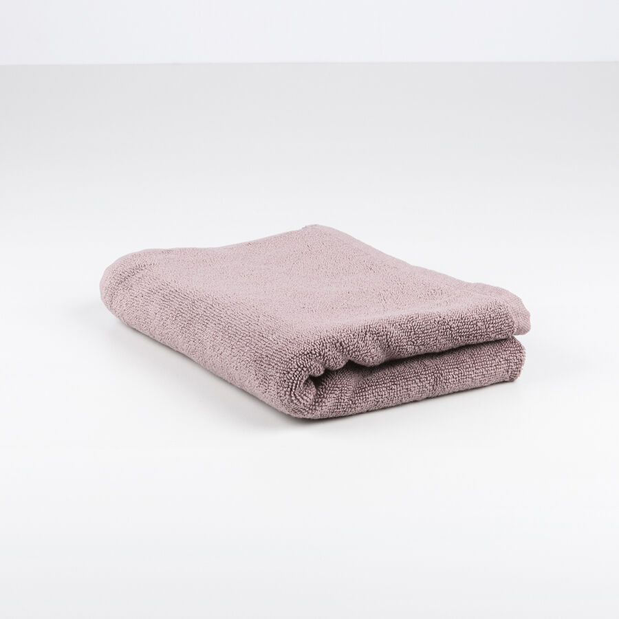 Alfombra de ba&ntilde;o algod&oacute;n Berenjena 50x70cm