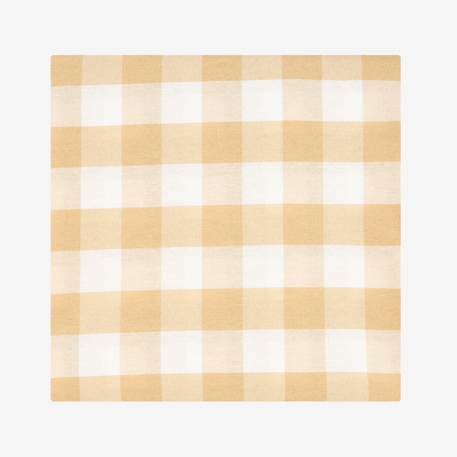 Mantel beige Vichy 140x200cm